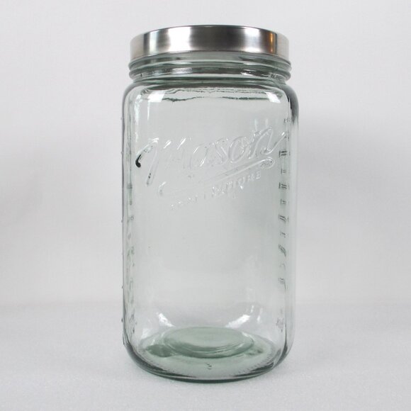 X-LG 156OZ MASON STORAGE JAR - Picture 1 of 15